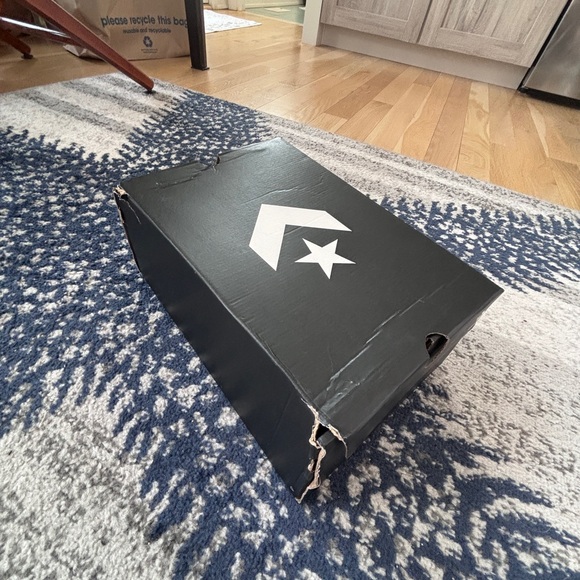 Converse Women's Black High-Top Sneakers - Picture 12 of 12